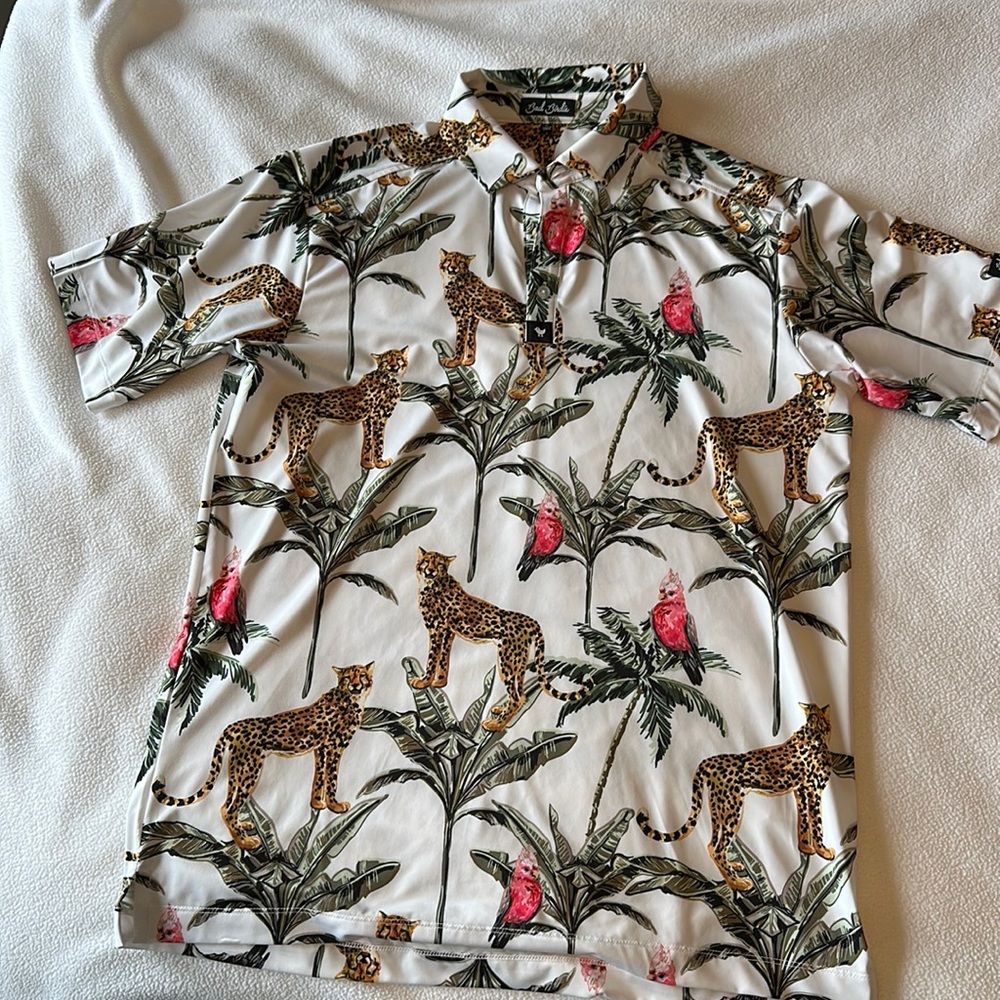 Bad Birdies golf shirt M